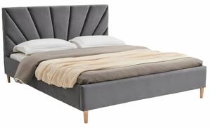 Magnat Čalouněná postel Sandy 3 140 x 200 cm s matrací a roštem