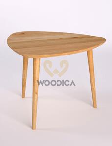 Dubový konferenční stolek Ław25 80x45x80
