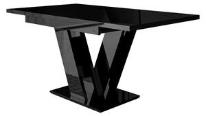 Rozkládací stůl Herkulan, Barva: černá lesk Mirjan24 5903211122286