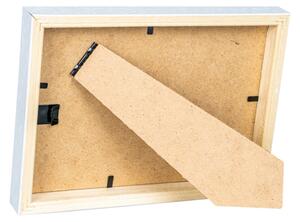 Hama rámeček dřevěný STOCKHOLM, bílá, 13x18 cm