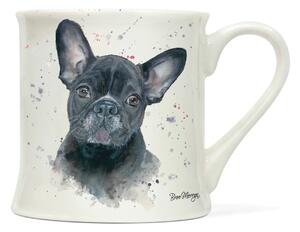 Dům Vánoc Porcelánový hrnek Francouzský buldoček 250 ml