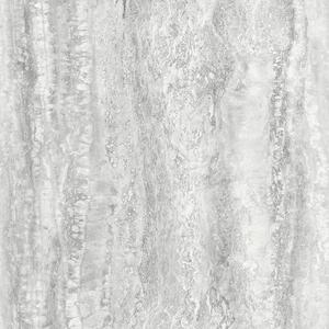 Papírové tapety na zeď IMPOL A96609, rozměr 10,05 m x 0,53 m, travertin šedý, IMPOL TRADE