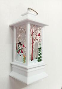 Vánoční dekorace - svítící lucernička čislo: 4
