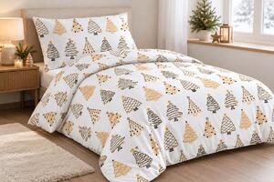 Jahu Cotton House Christmas tree bavlněné povlečení Rozměr: 1x 70 x 90 a 1x 140 x 200 cm