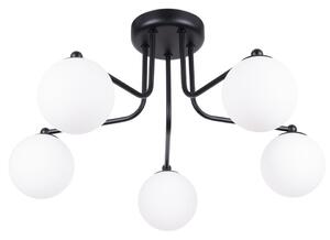 Černobílé stropní svítidlo Beam – Nice Lamps