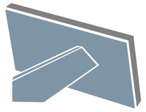 Hama rámeček dřevěný WAVES, šedá, 10x15 cm