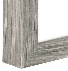 Hama rámeček dřevěný WAVES, šedá, 10x15 cm