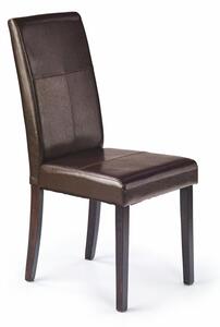 Jídelní židle Rauta (wenge + tmavě hnědá)