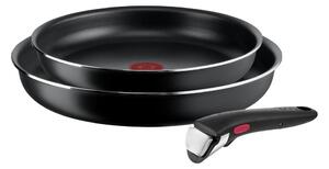 Pánve v sadě 2 ks ø 26 cm INGENIO EASY COOK & CLEAN BLACK L1549013 – Tefal