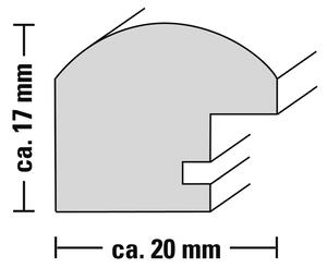 Hama rámeček plastový SOFIA, bílá, 21x29,7 cm (formát A4)