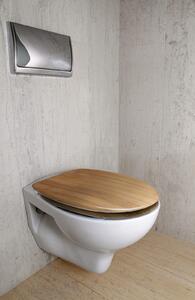 Casaria WC sedátko s automatickým spouštěním bambus 108926