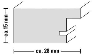 Hama rámeček plastový CHALET, hnědošedá, 13x18 cm
