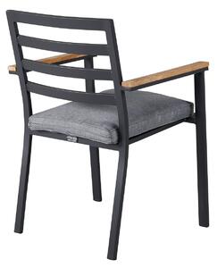 Jídelní židle Brasilia, 2ks, černá