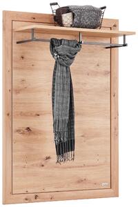 ŠATNÍ PANEL, barvy dubu, 82/115/30 cm Hom`in