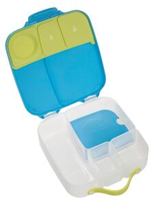 Svačinový box velký, 2l, b.box, modro/zelený