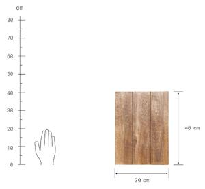 MANGO DAYS Prostírání z mangového dřeva 40 x 30 x 1 cm