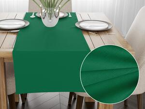 Biante Bavlněný běhoun na stůl Moni MOD-505 Zelený 20x120 cm