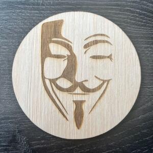 Podtácek Anonymous světlý