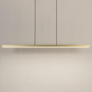 Závěsné designové LED svítidlo Corciano L Gold (LMD)
