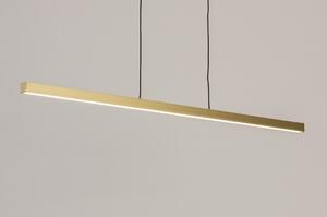 Závěsné designové LED svítidlo Corciano L Gold (LMD)