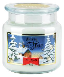 Mondex Malá adventní svíčka SLOK světle šedá