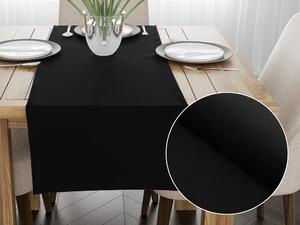 Biante Dekorační běhoun na stůl BKU-116 Černý 20x120 cm