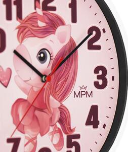 Designové plastové hodiny bílé MPM E01M.4266.00