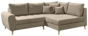 ROHOVÁ SEDAČKA, textil, kompozitní dřevo, pískové barvy MID.YOU - Sedací soupravy, Online Only