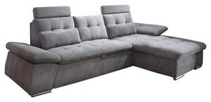 ROHOVÁ SEDAČKA, textil, kompozitní dřevo, tmavě šedá MID.YOU - Sedací soupravy