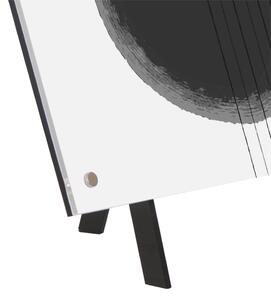 Hama akrylový stojánek ARTS, 13x18 cm, černý, na šířku