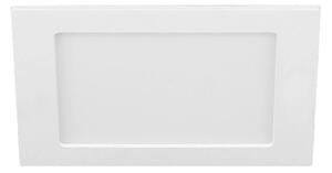 PN22400006 LED DOWNLIGHTvestavné svít.hranaté 12W,1080lm,3000-6000K,IP44,bílá,16,5x 16,5cm