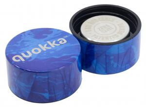Nerezová termoláhev s poutkem Solid, 510ml, Quokka, waves