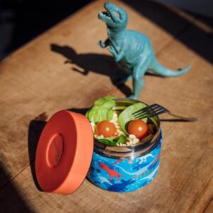 Dětská termonádoba na jídlo, 360ml, Quokka, dinosaurus