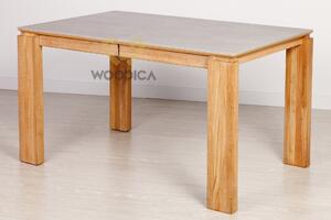 Rozsouvací dubový stůl 20 / Ultrakompaktní povrch DEKTON 160x78x90