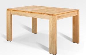 Rozsouvací dubový stůl 20 / dubová deska 160x78x90