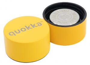 Nerezová termoláhev Solid Powder, 630ml, Quokka, žlutá