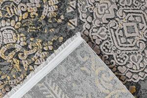 Lalee Kusový koberec Orsay 700 Grey Yellow Rozměr koberce: 120 x 170 cm