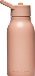 Dětská nerezová láhev, 340ml, Neon Kactus, růžová