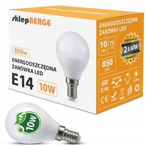 LED žárovka G45 - E14 - 10W - 880 lm - studená bílá MILIO