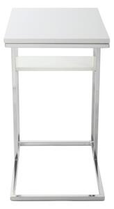 Kayoom Odkládací stolek Lucilla 225 Bílá / Stříbrná