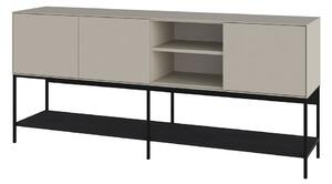 Černo-krémová komoda 180x80x40 cm Amira – Marckeric