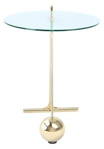 Kayoom Odkládací stolek Pendulum 525 zlatá / bílá