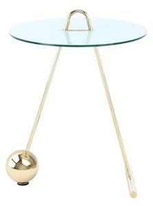 Kayoom Odkládací stolek Pendulum 525 zlatá / bílá