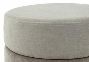TABURET, kov, textil, kompozitní dřevo, 48,5/46/48,5 cm - Online Only lavice, Online Only