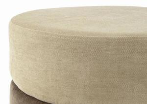 TABURET, kov, textil, kompozitní dřevo, 48,5/46/48,5 cm - Online Only lavice, Online Only