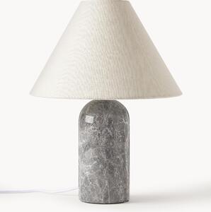 Stolní lampa s mramorovou podstavou Gia