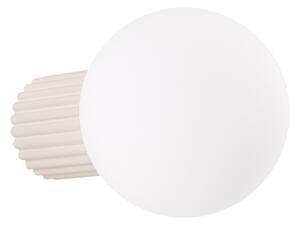 Krémové nástěnné svítidlo ø 12 cm Orbital – Sollux