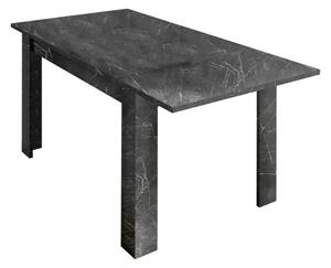 Jídelní stůl CARRARA 1 černý mramor