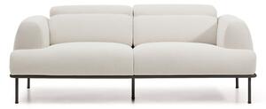 Béžová žinylková polohovací pohovka 214 cm Aurum – Kave Home