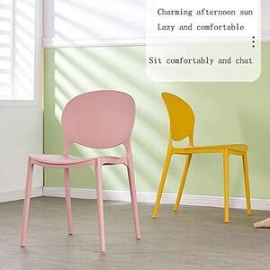 Skandinávská minimalistická jídelní židle s dřevěnými nohami
